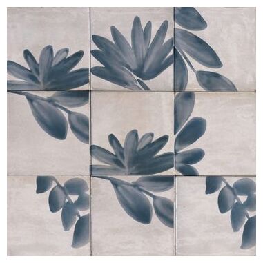 marazzi rice natural decoro blossom lux m9jc 15x15 