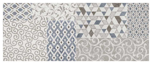 marazzi stream white match m0xx dekor 20x50 