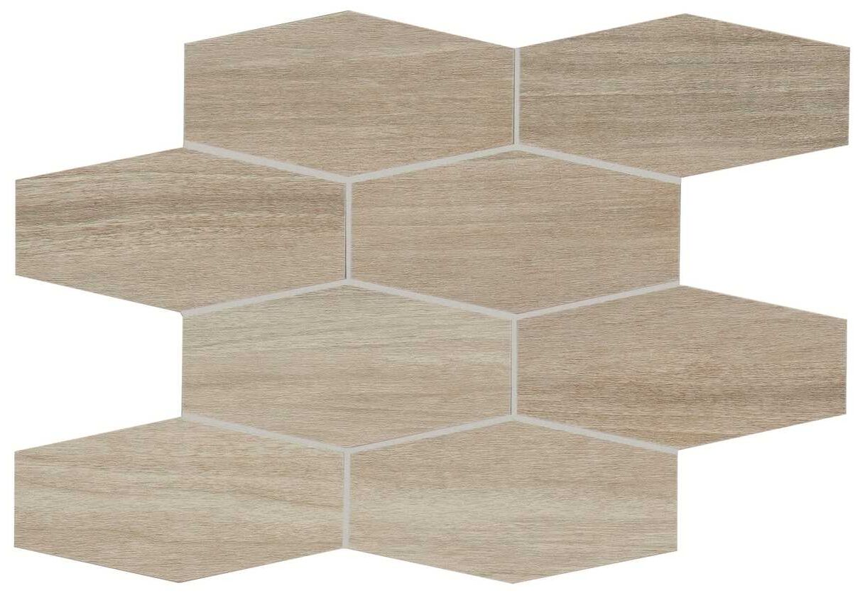 marazzi treverkchic noce francese mh5q mozaika 25x30 