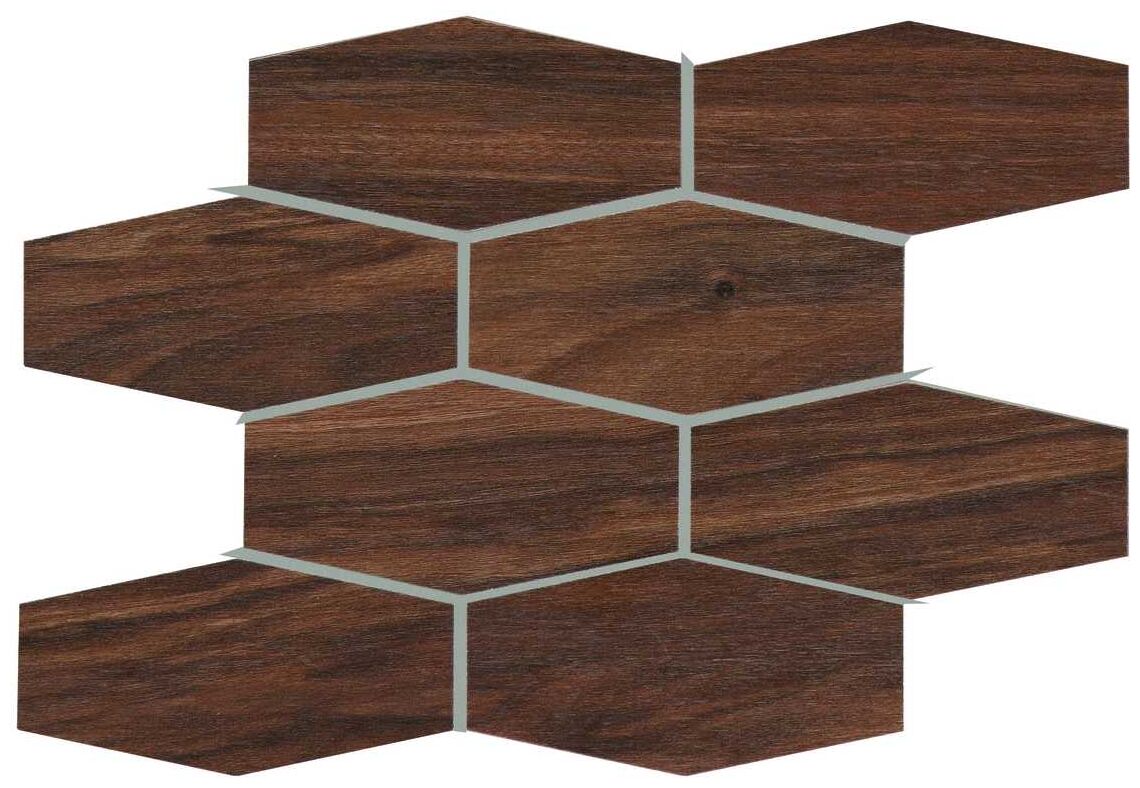 marazzi treverkchic noce italiano mh5p mozaika 25x30 