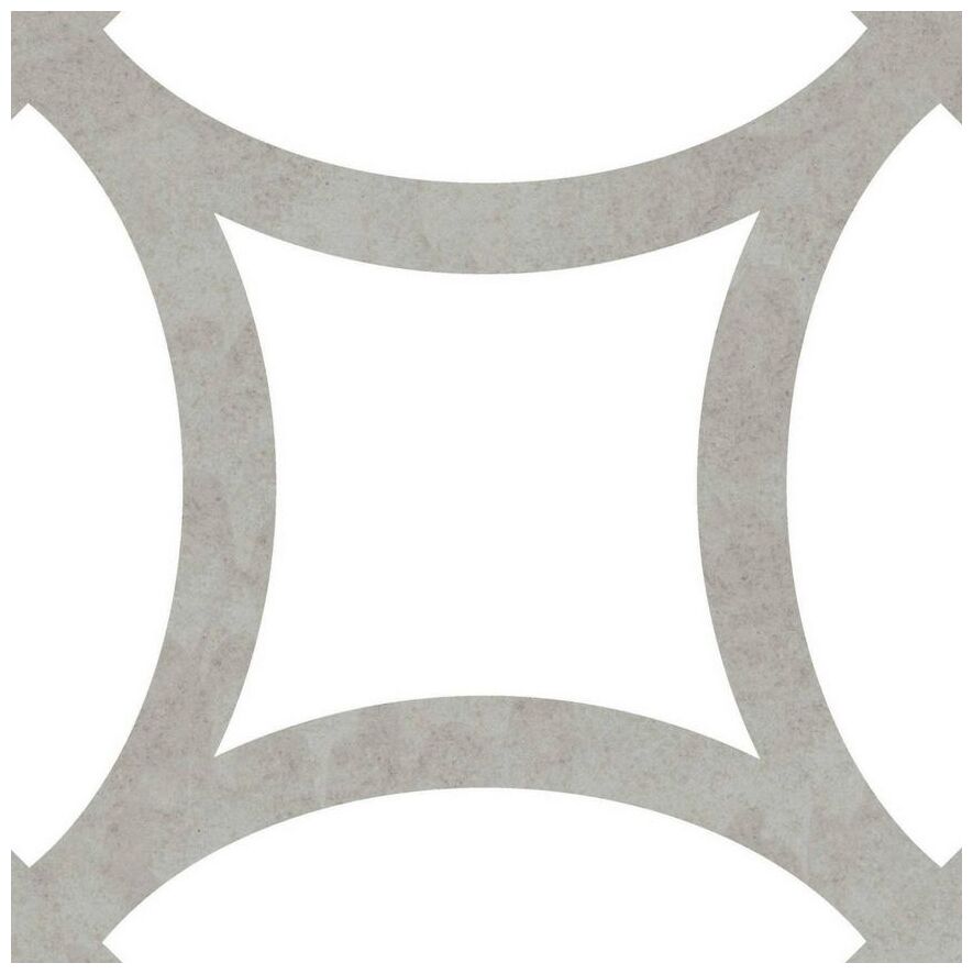 mayolica district figure grey gres 20x20 