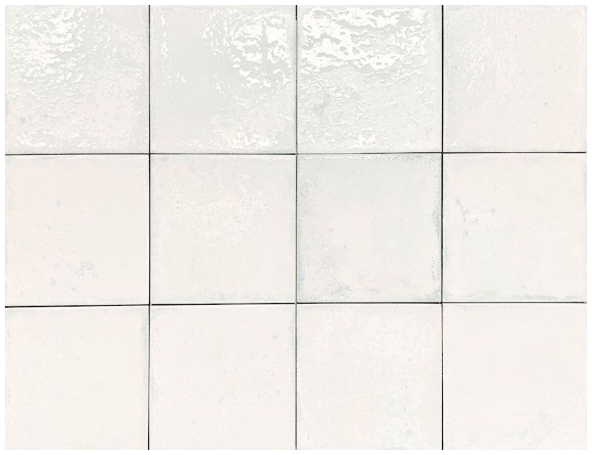 mayolica era white gres 12x12 