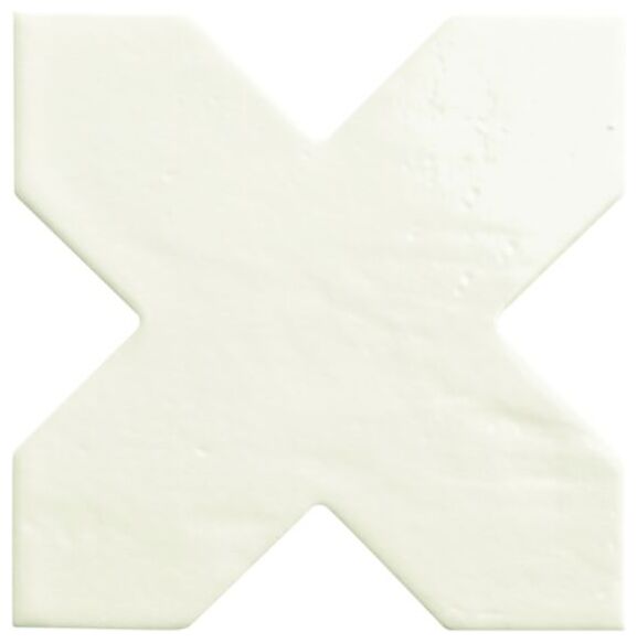 natucer argile cross bianco gres 18x18 