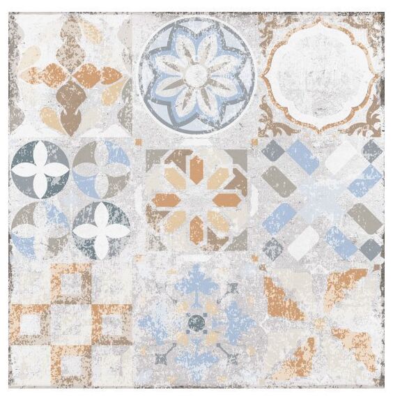 nowa gala flamenco l-ld1-flm12 jasny szary gres 33x33 