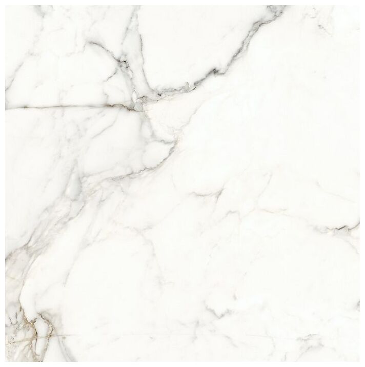 opoczno calacatta monet white gres satin rektyfikowany 119.8x119.8 