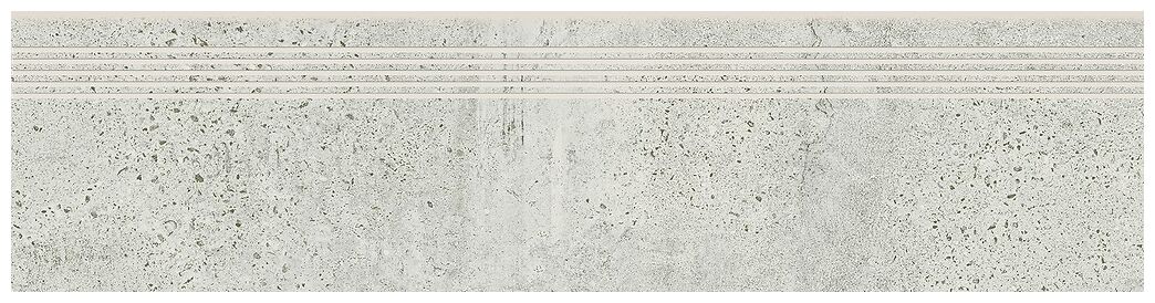 opoczno newstone light grey stopnica 29.8x119.8 