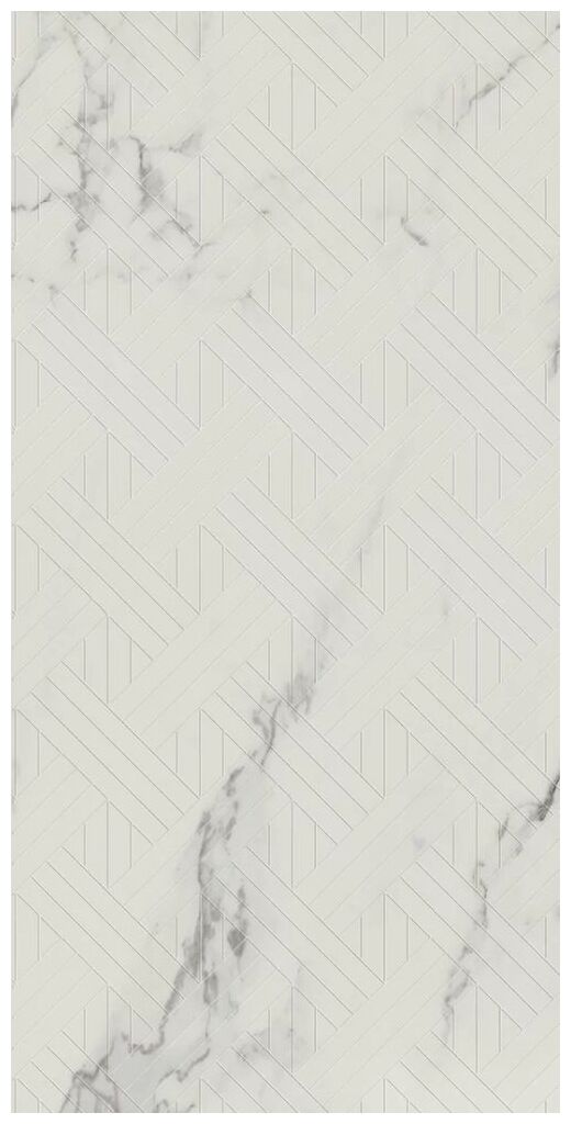 paradyż carrastone white ściana dekor mat rektyfikowany 29.8x59.8 