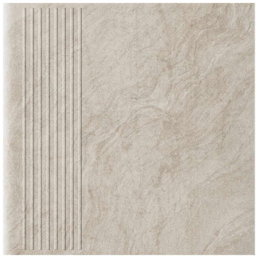 paradyż unite beige stopnica prosta 30x30x0.78 