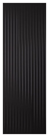 paradyż cold princess black struktura płytka ścienna 39.8x119.8 