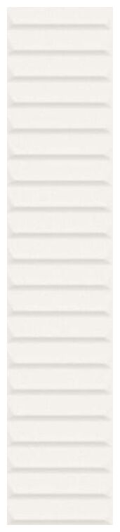 paradyż duo tonne white cegiełka struktura c mat 6.5x29.8 