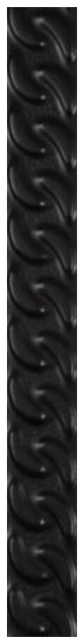 paradyż fashion spirit black struktura listwa 4.5x39.8 