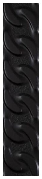 paradyż fashion spirit black struktura listwa 9x39.8 