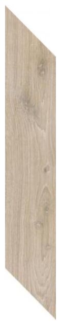 paradyż heartwood latte chevron lewy dekor 9.8x59.8 