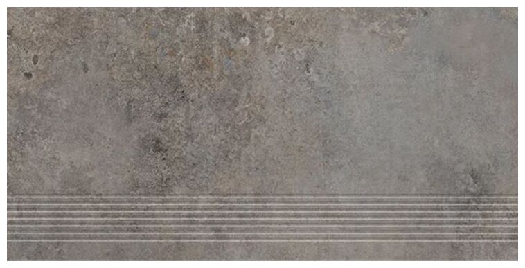 paradyż archicross concept grey stopnica prasowana 29.8x59.8 