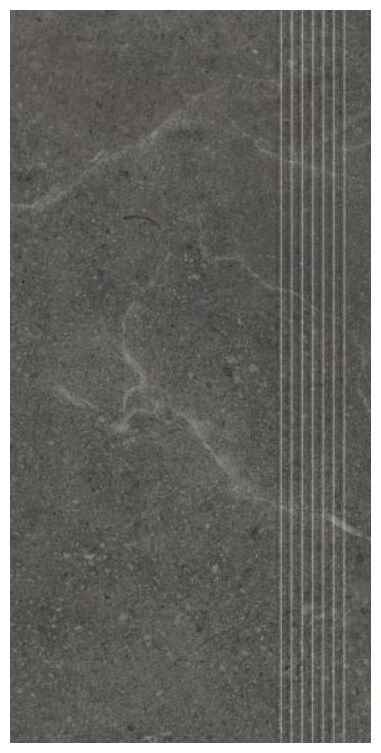 paradyż archicross concrete black stopnica mat prasowana 29.8x59.8x0.8 
