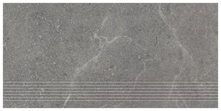 paradyż archicross concrete grey stopnica prasowana 29.8x59.8x0.8 