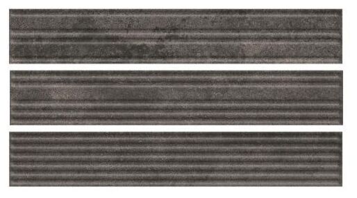 paradyż carrizo basalt elewacja struktura stripes mix mat 6.5x39.7 