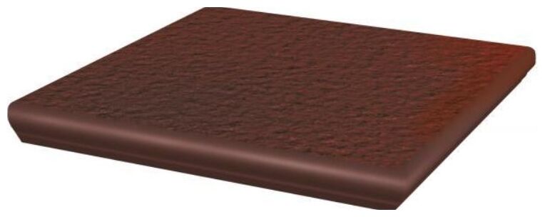 paradyż cloud brown kapinos stopnica narożna duro 33x33 