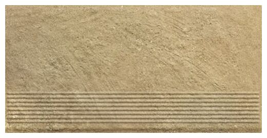 paradyż eremite beige stopnica prosta struktura mat 30x60 