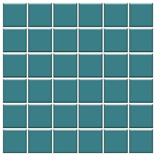paradyż gammo colours turkusowy mozaika prasowana mat kostka 4.8x4.8 mozaika 29.8x29.8 
