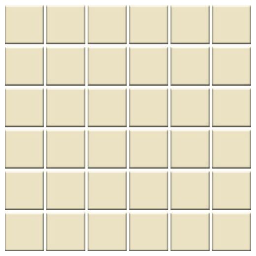 paradyż gammo colours waniliowy mozaika prasowana mat kostka 4.8x4.8 mozaika 29.8x29.8 
