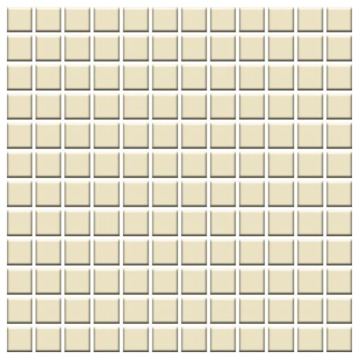 paradyż gammo colours waniliowy mozaika prasowana połysk kostka 2.3x2.3 mozaika 29.8x29.8 