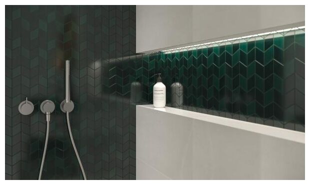 paradyż garden verde uniwersalna mozaika szklana 20.5x23.8 