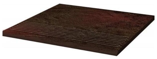 paradyż ilario brown stopnica prosta 30x30x0.85 