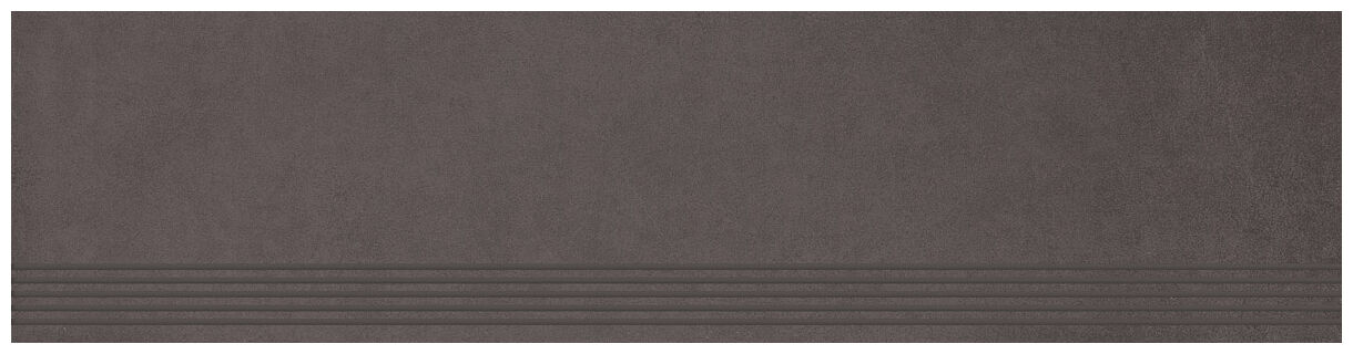 paradyż intero nero stopnica prosta nacinana mat 29.8x119.8 