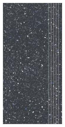 paradyż macroside antracite stopnica prosta nacinana mat 29.8x59.8 