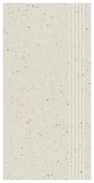 paradyż macroside bianco stopnica prosta nacinana mat 29.8x59.8 