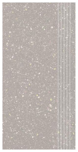paradyż macroside silver stopnica prosta nacinana półpoler 29.8x59.8 