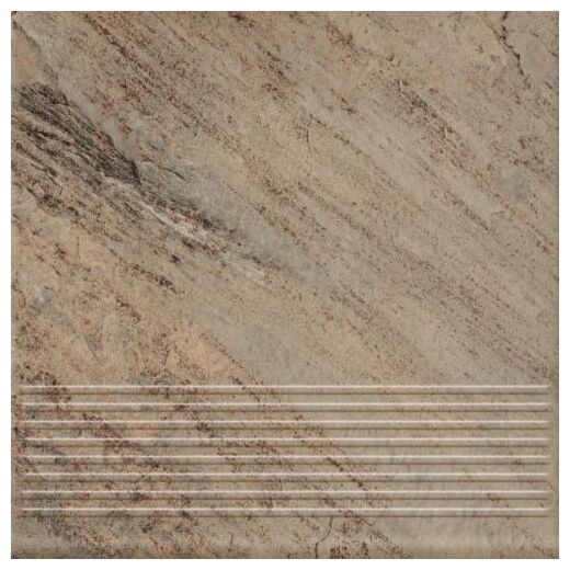 paradyż mattone pietra beige stopnica prosta 30x30x0.85 