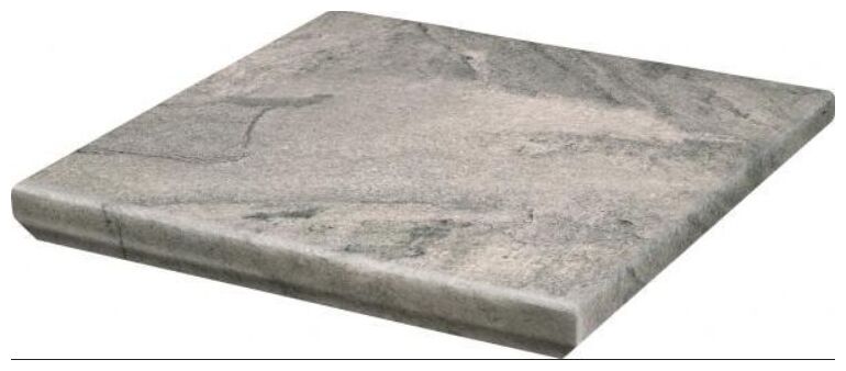 paradyż mattone pietra grafit stopnica narożna kapinos 33x33x1.1 