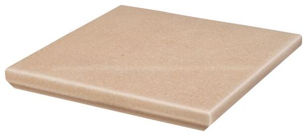 paradyż mattone sabbia beige stopnica narożna kapinos 33x33 