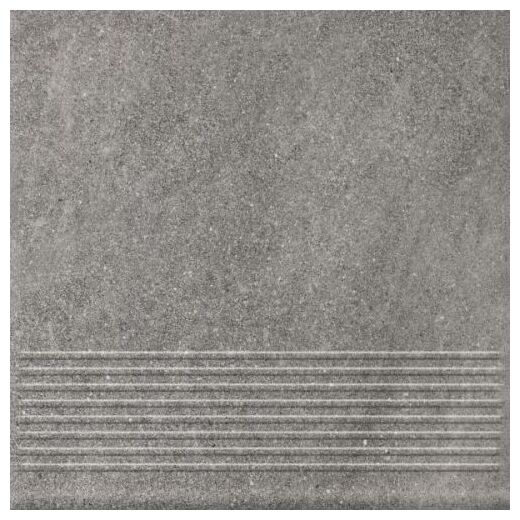 paradyż mattone sabbia grafit stopnica prosta 30x30x0.85 