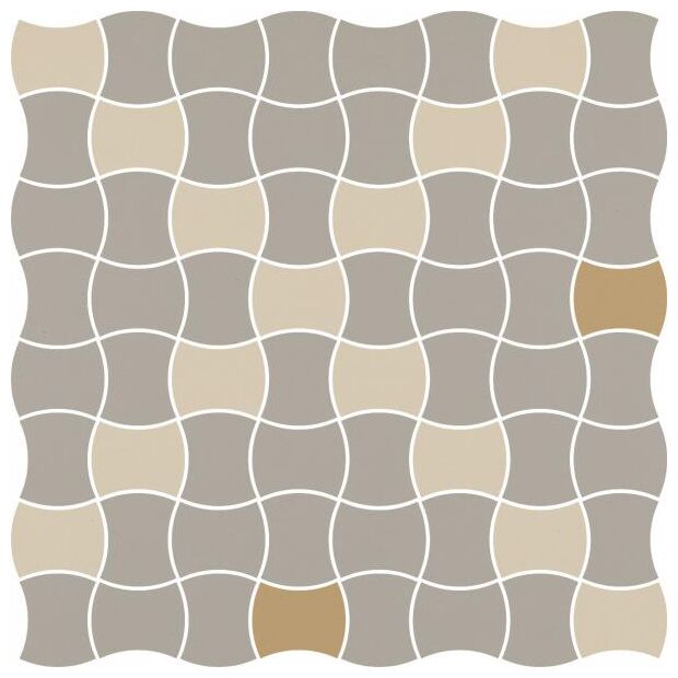 paradyż modernizm bianco d mix k.3.6x4.4 mozaika 30.86x30.86 