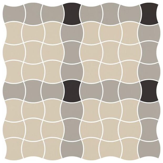 paradyż modernizm grys a mix k.3.6x4.4 mozaika 30.86x30.86 