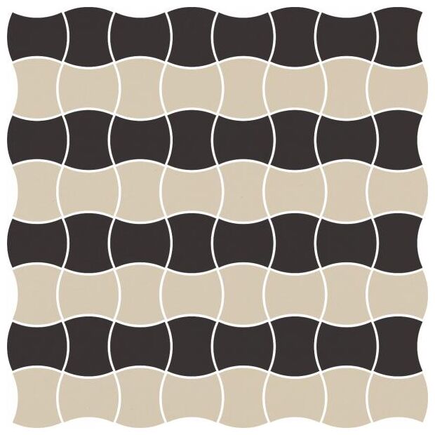 paradyż modernizm nero b mix k.3.6x4.4 mozaika 30.86x30.86 