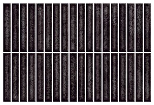paradyż monpelli mozaika nacinana black murano 19.8x29.8 
