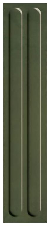 paradyż monpelli olive cegielka struktura c połysk 6.5x29.8 