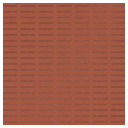 paradyż neve creative terracotta mat dekor 9.8x9.8 
