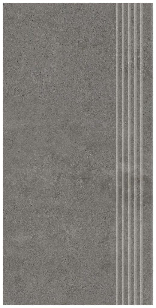 paradyż pure art basalt stopnica prasowana mat gres rektyfikowany 29.8x59.8x0.8 