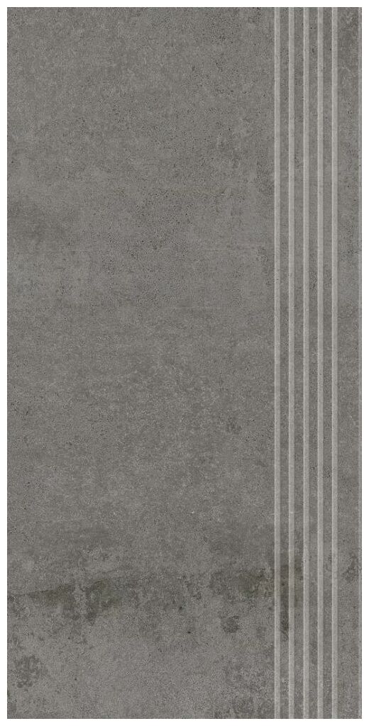 paradyż pure art basalt stopnica prasowana mat gres rektyfikowany 29.8x59.8x0.8 