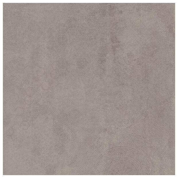 paradyż pure art dark grey dekor mat rektyfikowany 59.8x59.8 