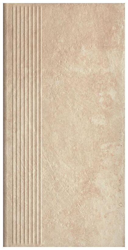 paradyż scandiano beige stopnica prosta 30x60x0.8 
