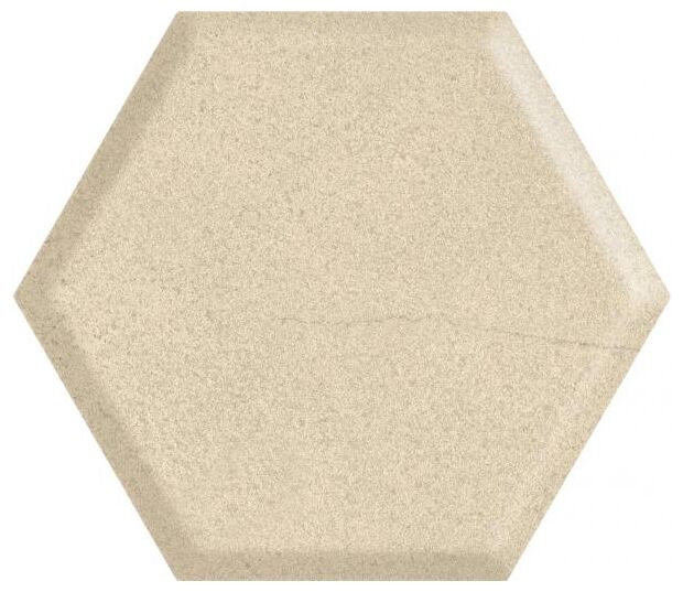 paradyż serene beige heksagon struktura płytka ścienna 19.8x17.1 