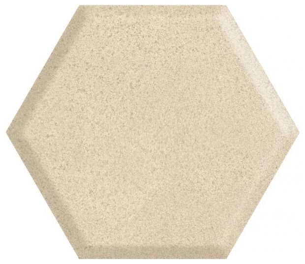 paradyż serene beige heksagon struktura płytka ścienna 19.8x17.1 