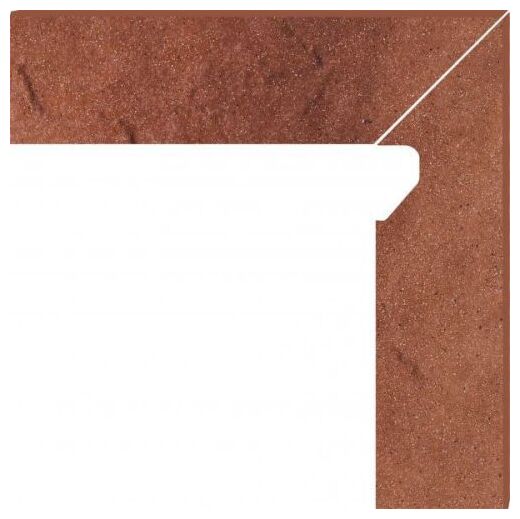 paradyż taurus brown cokół prawy 2-elem. 8.1x30  paradyż taurus brown cokół prawy 2-elem. 8.1x30