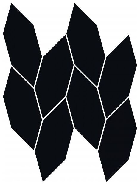 paradyż torton nero uniwersalna mozaika 22.3x29.8 